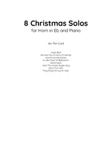 8 Christmas Solos P.O.D cover